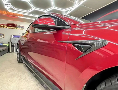 Tesla New Model 3 Carbon Fiber Side Skirts Y:2024-2025