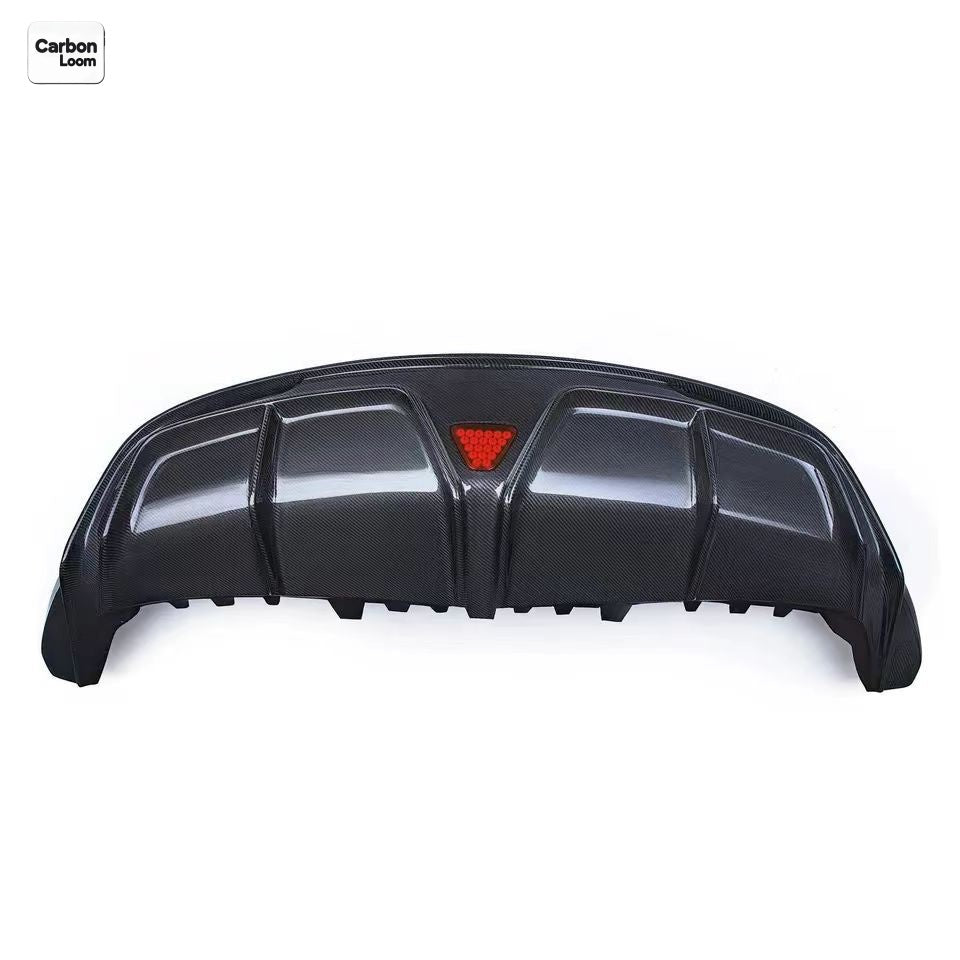 Tesla Model Y Carbon Fiber Rear Diffuser Y:2018-2024