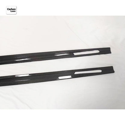 BMW 4 Series Coupe G22 Carbon Fiber Side Skirts Y:2020-2025
