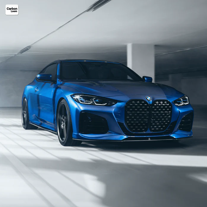 BMW 4 Series Coupe G22 Carbon Fiber Side Skirts Y:2020-2025