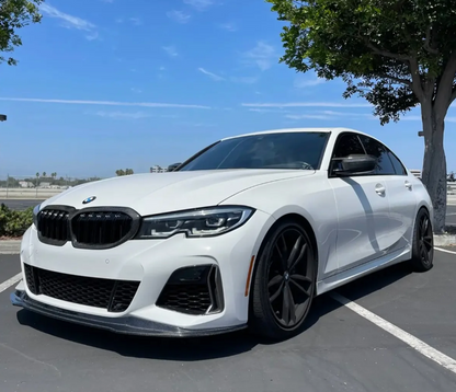 BMW 3 Series G20 Carbon Fiber Dual Slat Front Grille Y:2021-2025