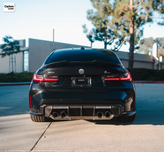 BMW M3 G80 Carbon Fiber Rear Diffuser Y:2020-2025