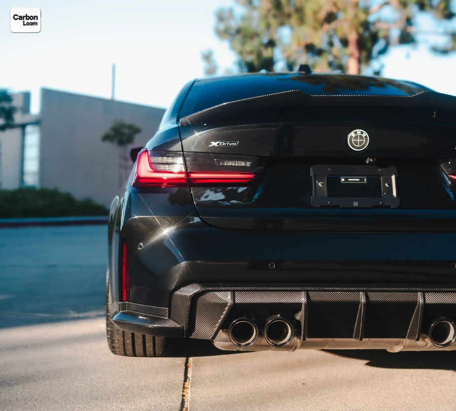 BMW M3 G80 Carbon Fiber Rear Diffuser Y:2020-2025