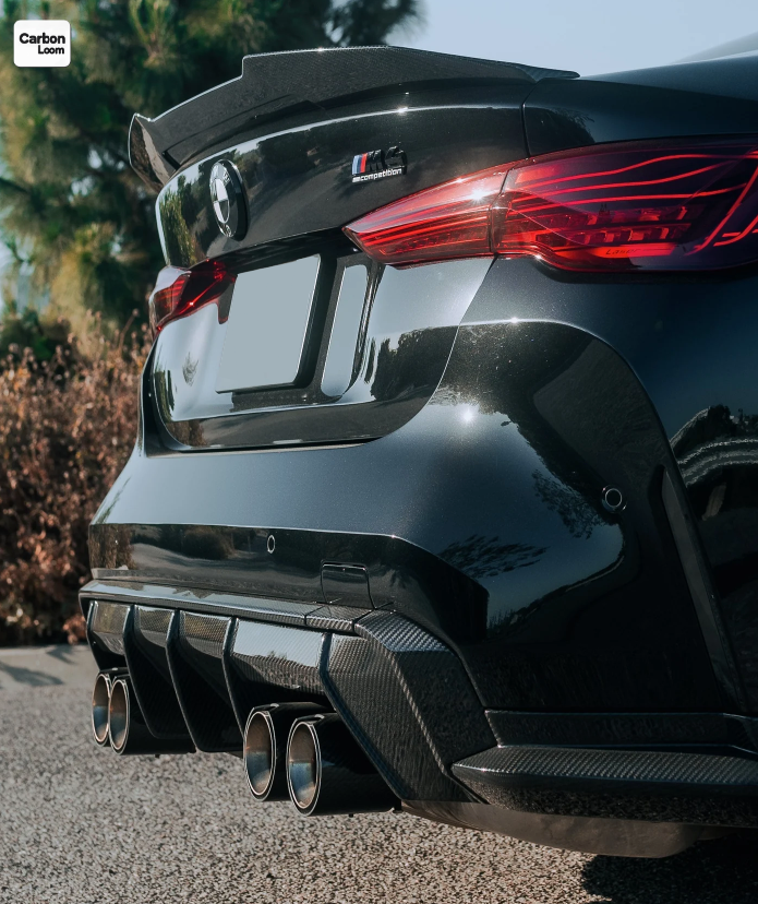 BMW M4 G82 Carbon Fiber Rear Diffuser Y:2020-2025