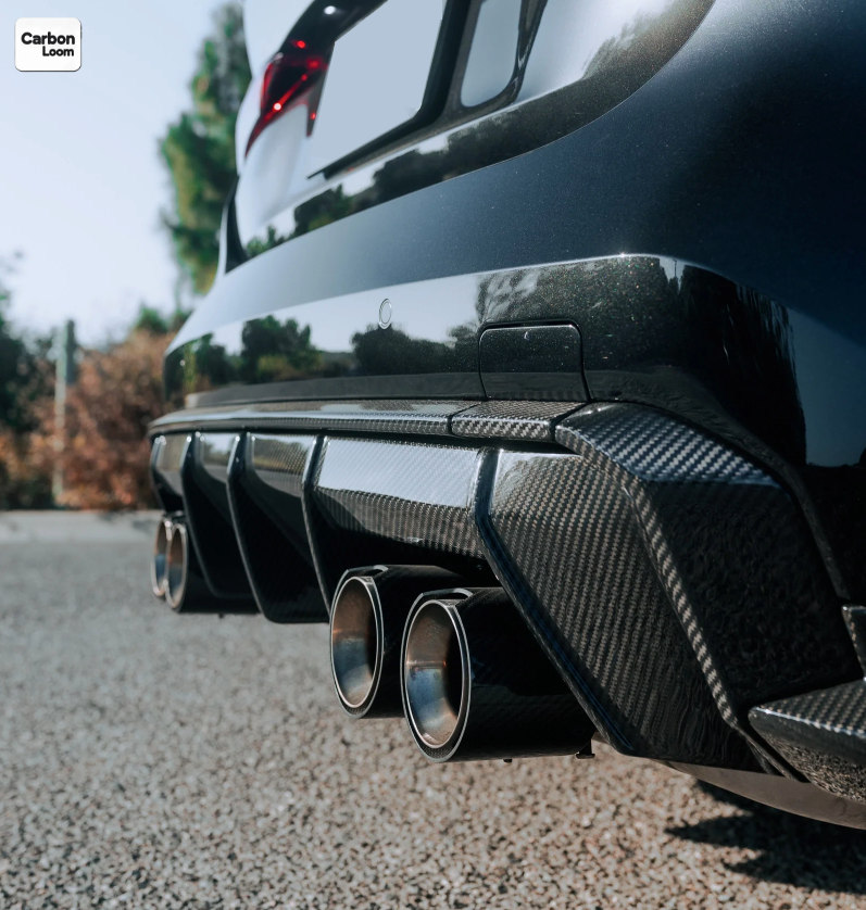 BMW M3 G80 Carbon Fiber Rear Diffuser Y:2020-2025