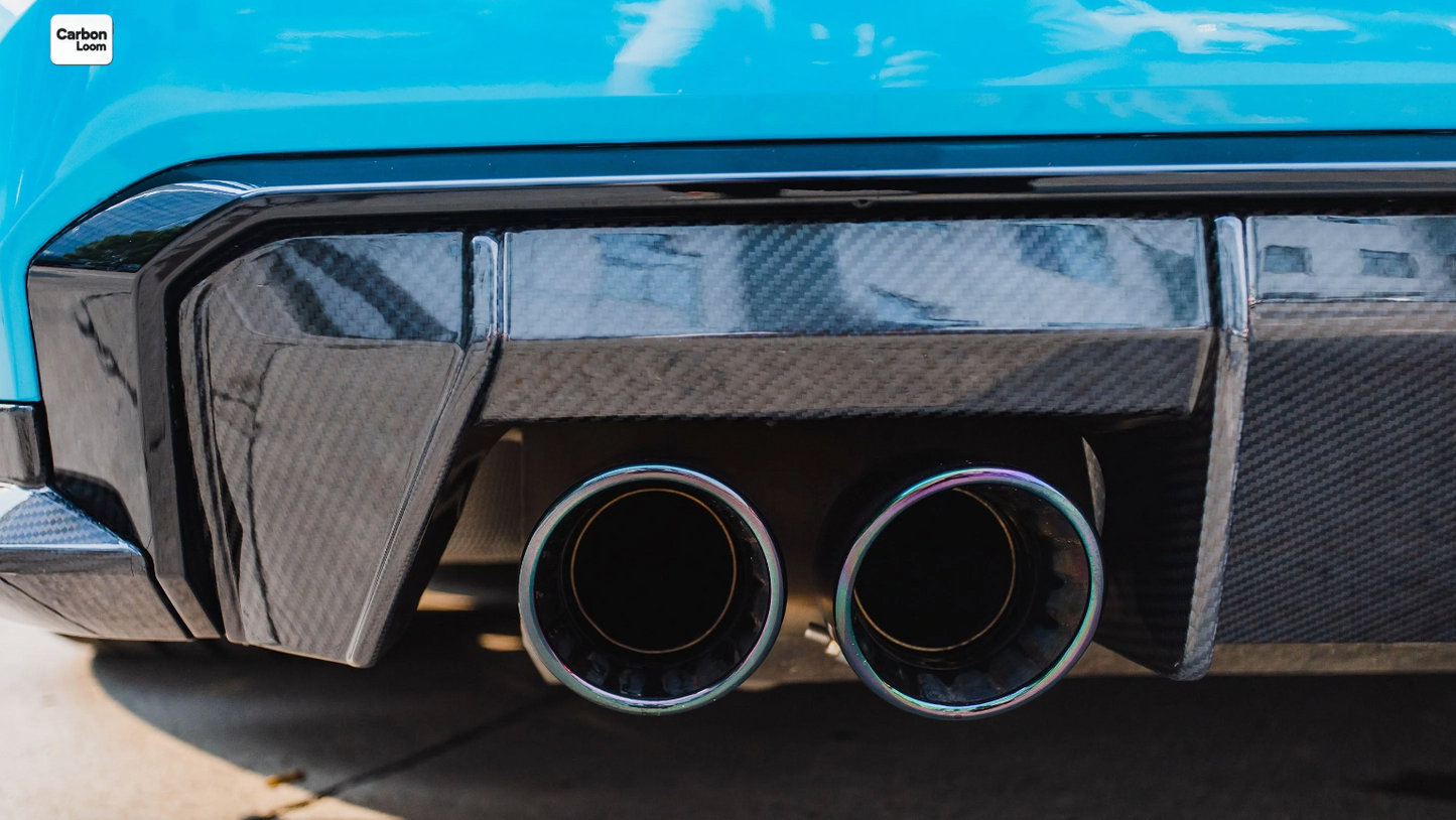 BMW M4 G82 Carbon Fiber Rear Diffuser Y:2020-2025