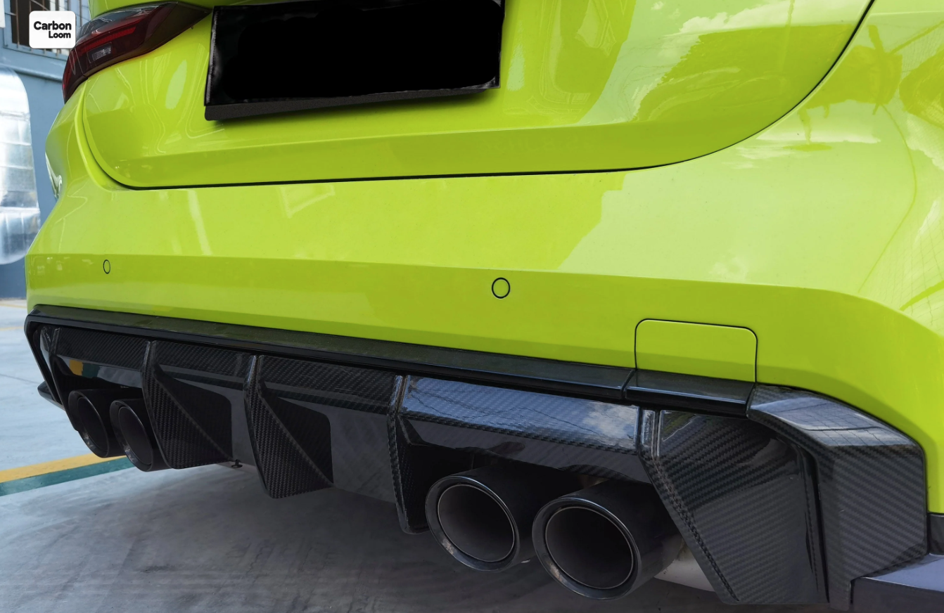 BMW M4 G82 Carbon Fiber Rear Diffuser Y:2020-2025