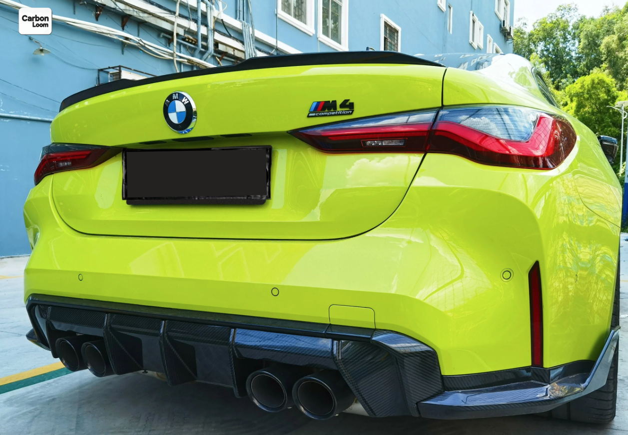 BMW M4 G82 Carbon Fiber Rear Diffuser Y:2020-2025