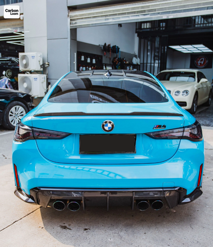 BMW M4 G82 Carbon Fiber Rear Diffuser Y:2020-2025