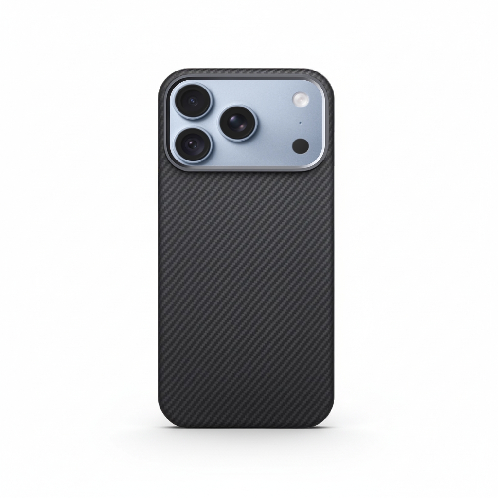 Real Aramid Fiber Case For iPhone 18 Pro
