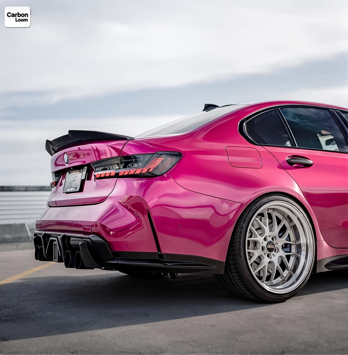 BMW M3 G80 Carbon Fiber Trunk Lip Y:2020-2025