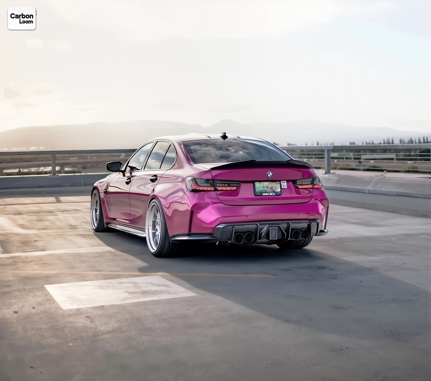 BMW 3 Series G20 Carbon Fiber Trunk Lip Y:2020-2025