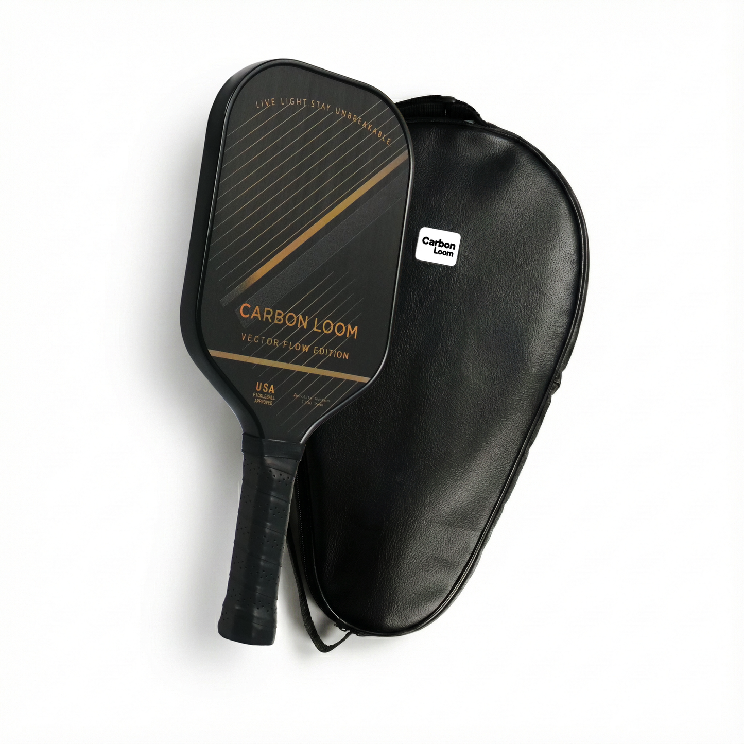 CL Vector Flow Edition – Ultralight Carbon Fiber Pickleball Paddle - 16mm