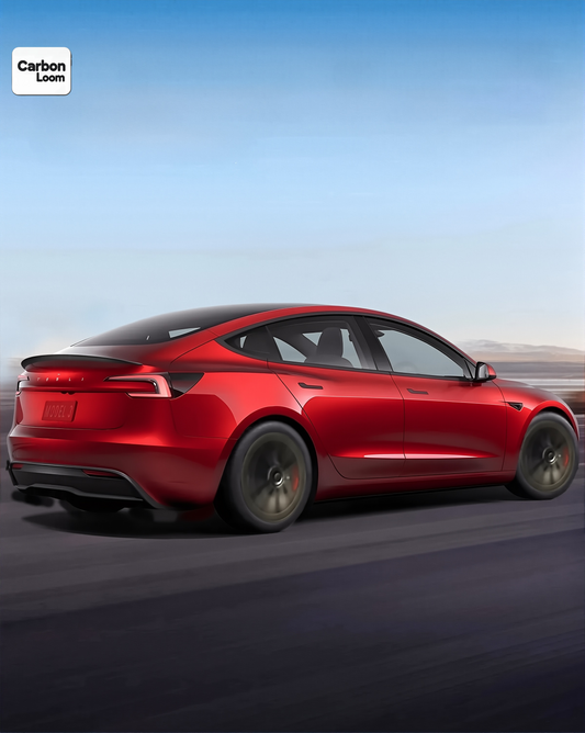 Tesla New Model 3 Carbon Fiber Spoiler Y:2024-2025